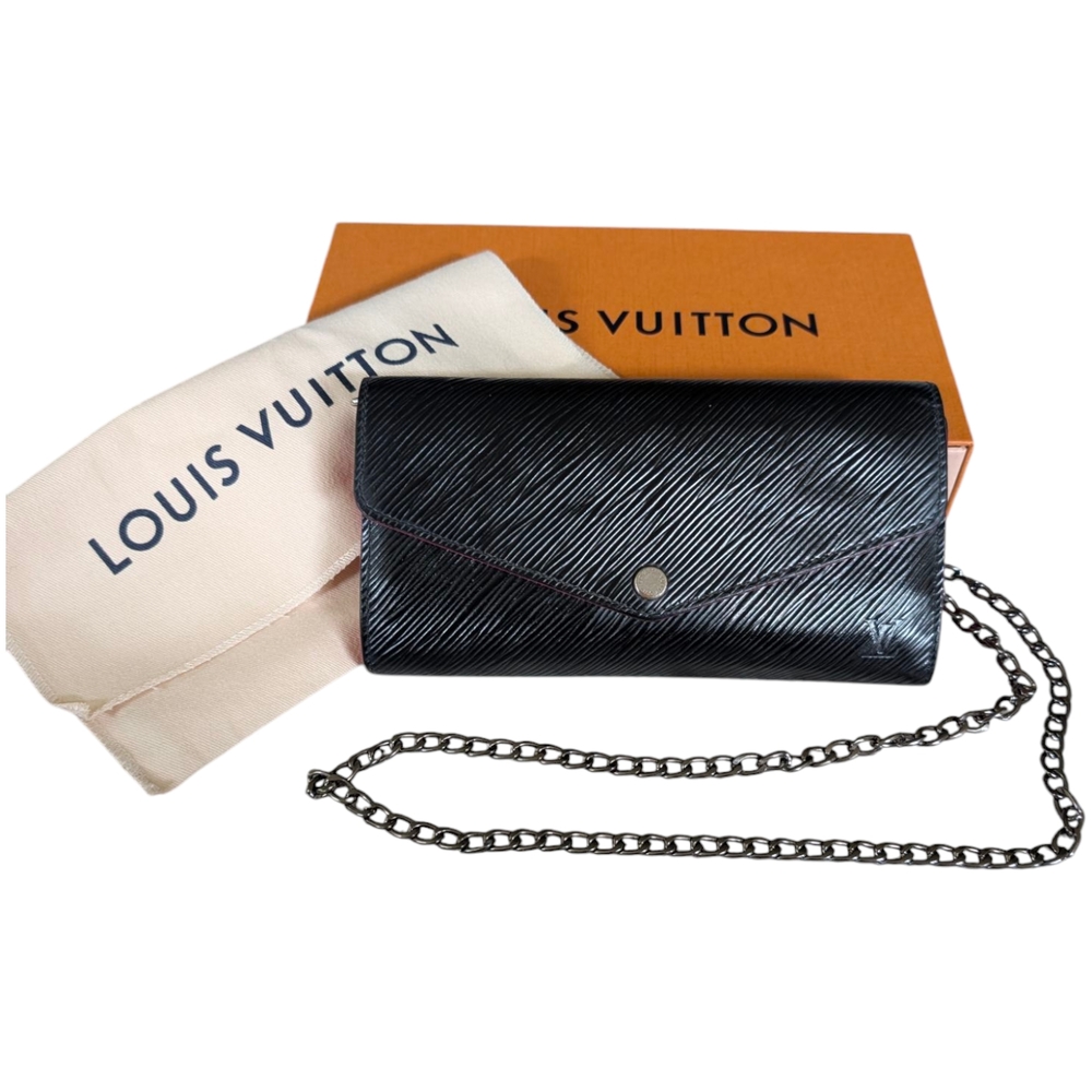 Louis Vuitton Black Epi Leather Wallet